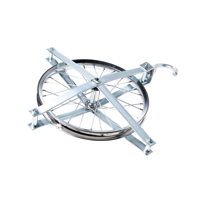 Hijswiel Staal Verzinkt Met Haak - 