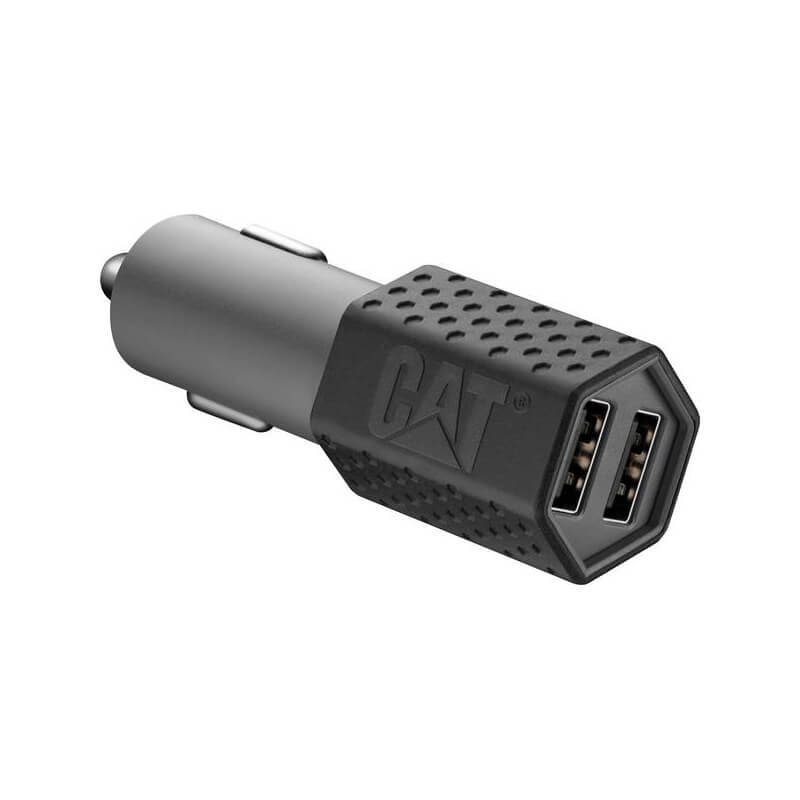 Auto Oplader Cat - DUAL USB 12V 3.4A