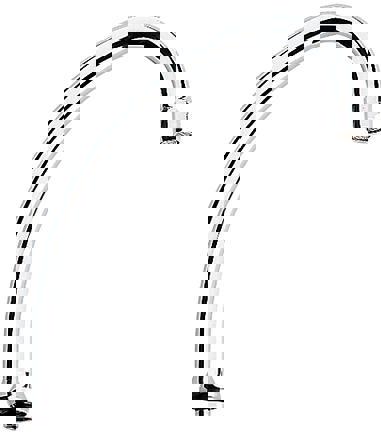 bovenuitloop draaibaar chroom grohe