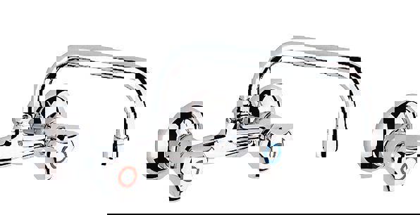 onderuitloop draaibaar chroom grohe