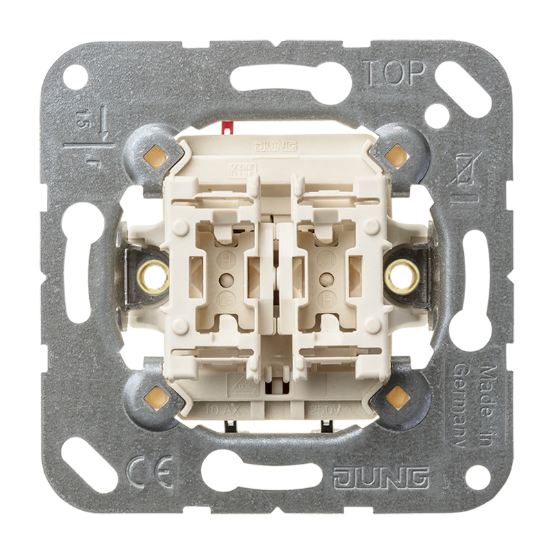 schakelaar serie inbouw enkel jung