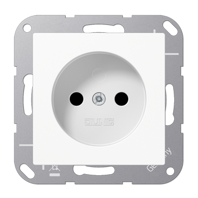 wandcontactdoos inbouw enkel jung