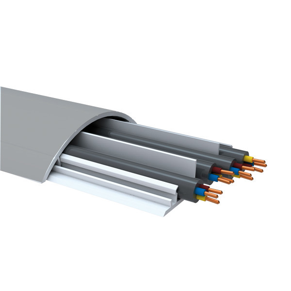 Vloerleidingkanaal Ggk - 12X50MM GRIJS 2M