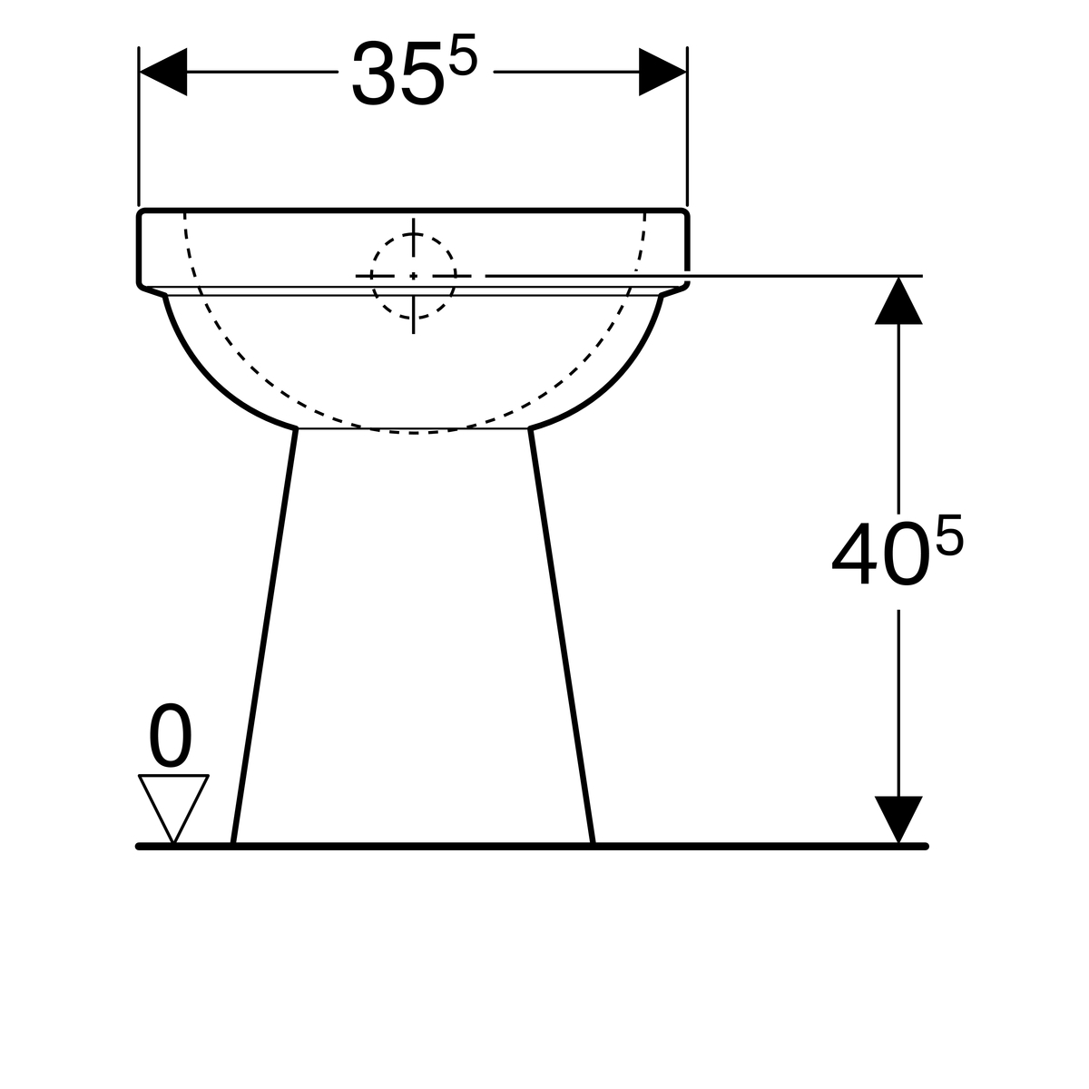 closetpot keramisch geberit