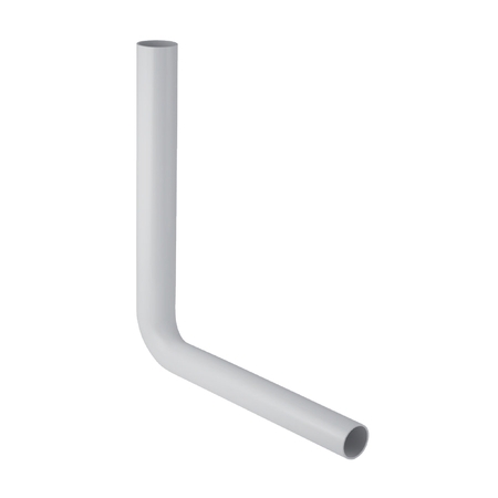 Valpijpbocht Haaks Geberit - 390X350MM WIT