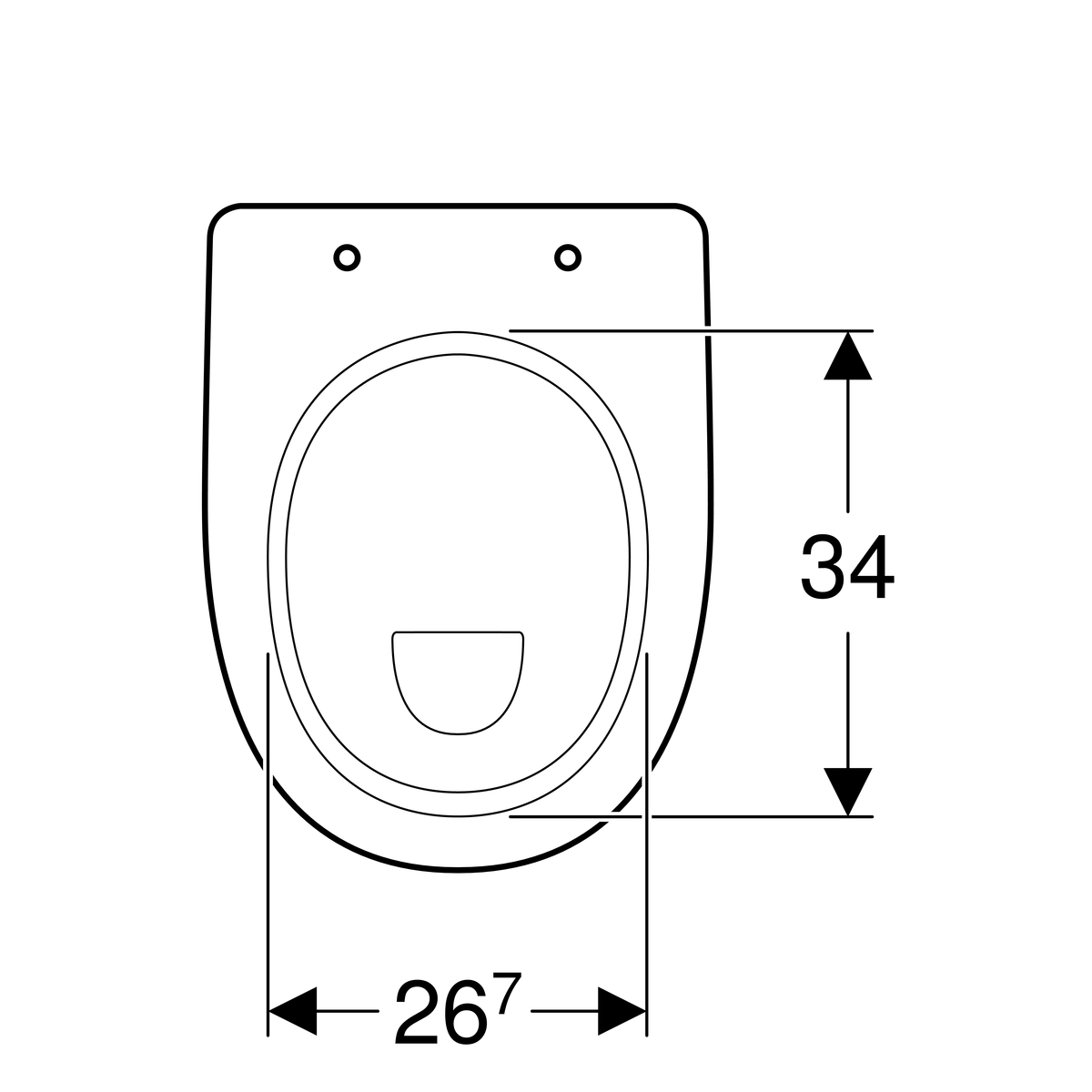 closetpot keramisch geberit