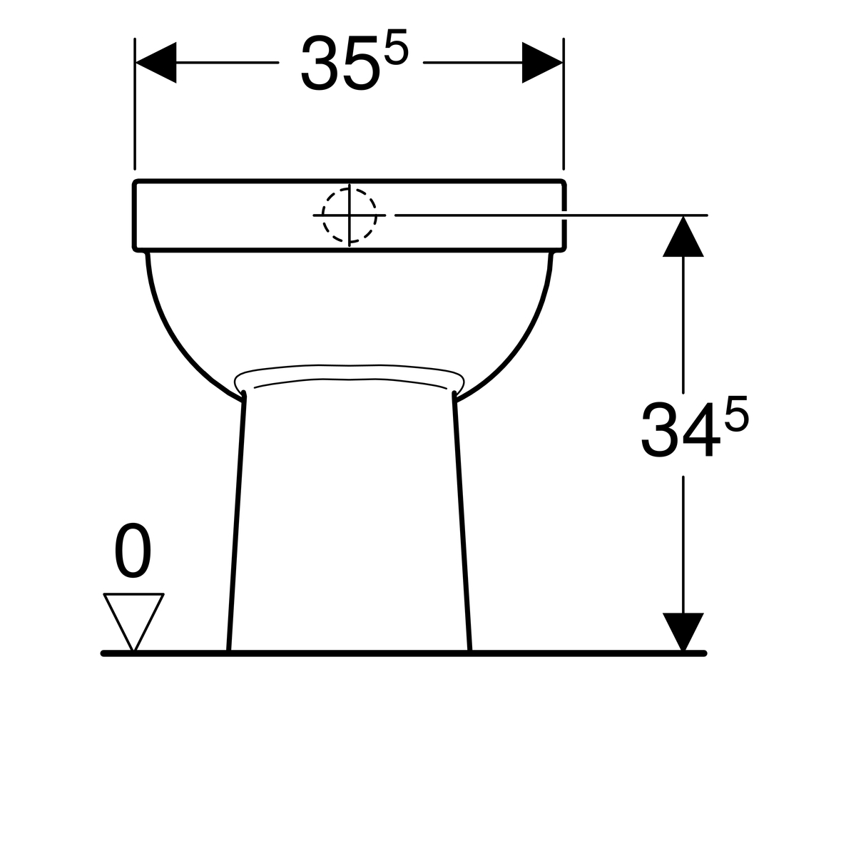 closetpot keramisch geberit
