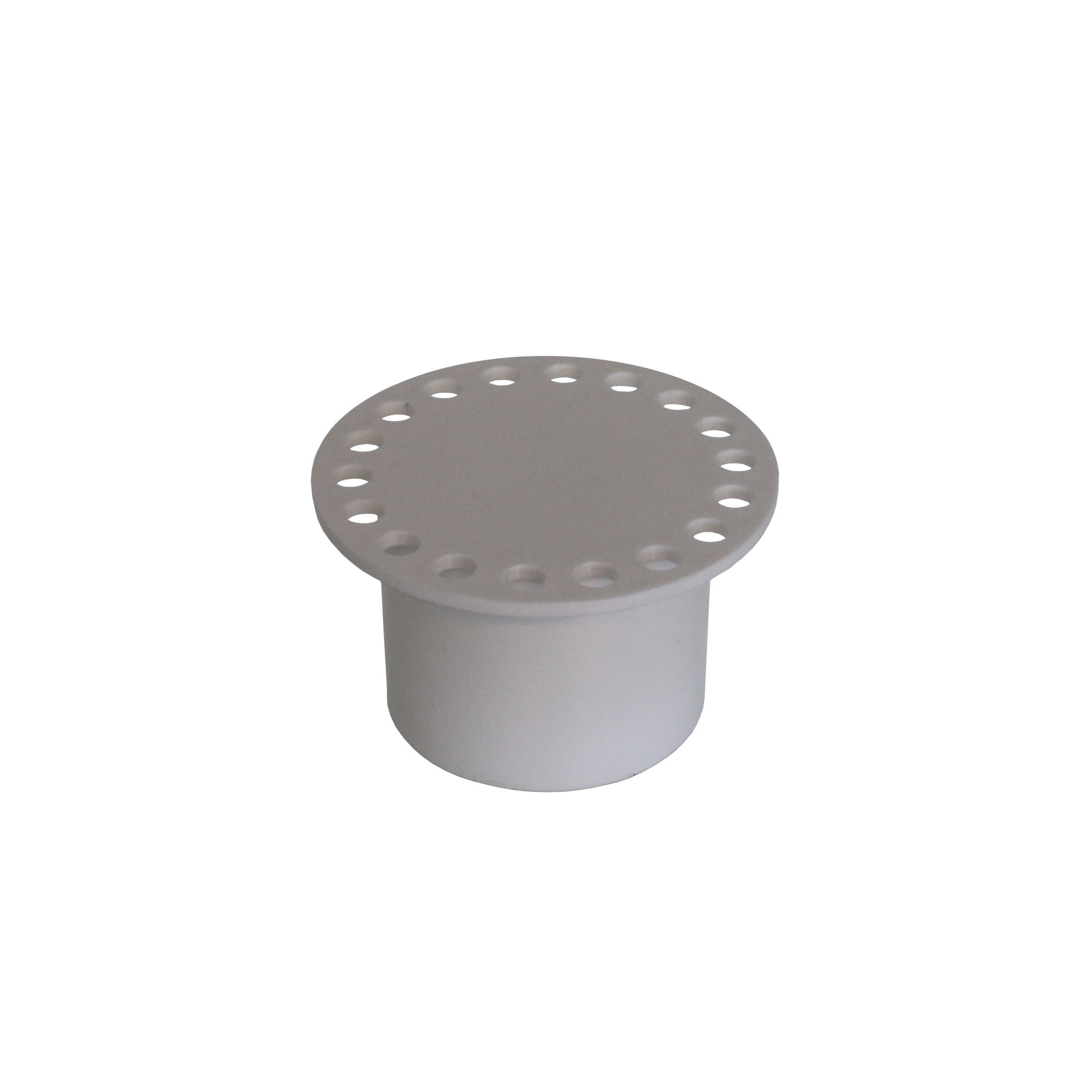 Putrooster Pvc Grijs - Ø 81MM