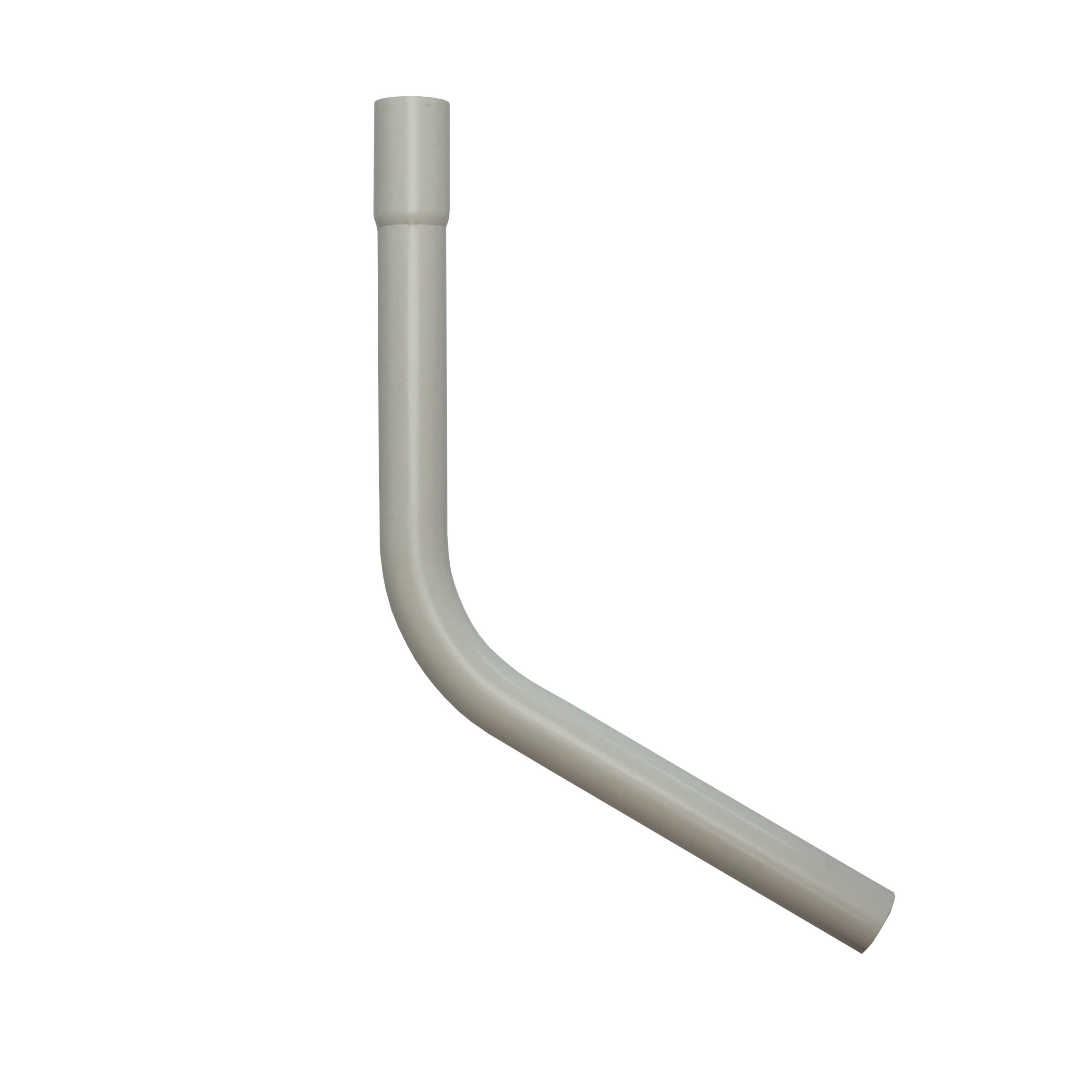 Valpijpbocht Haaks De Beer - 280X260MM WIT