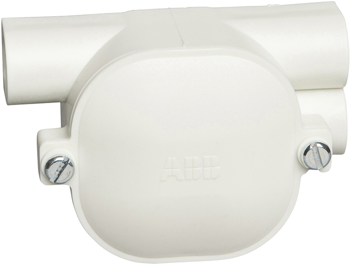 lasdoos topdoos dubbel pvc abb