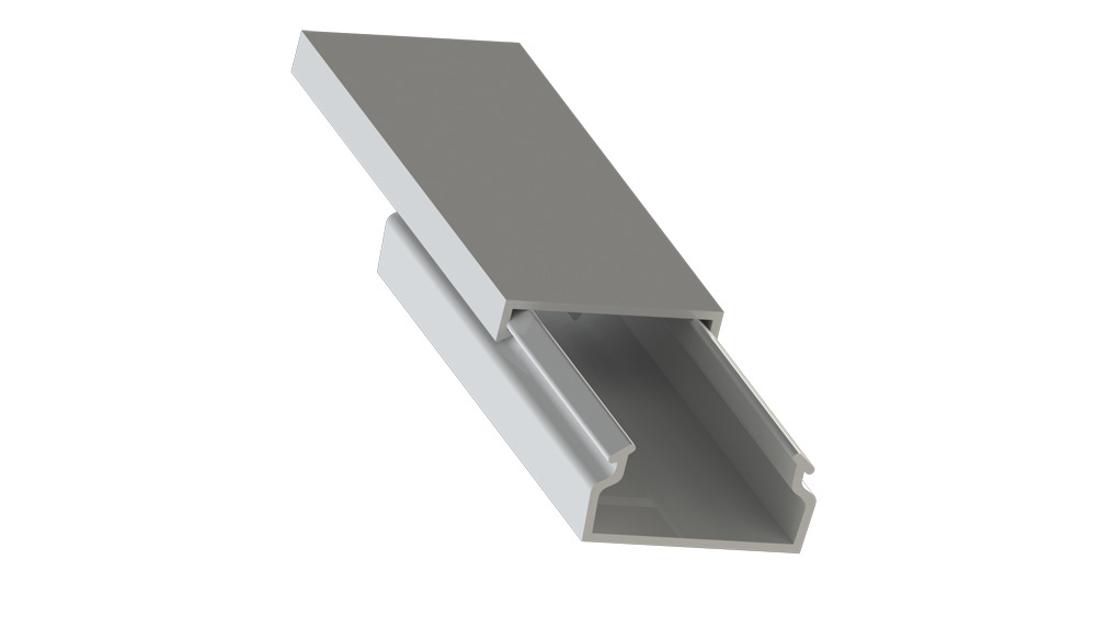 Kabelgoot Klikkanaal - 10X20MM WIT 2M