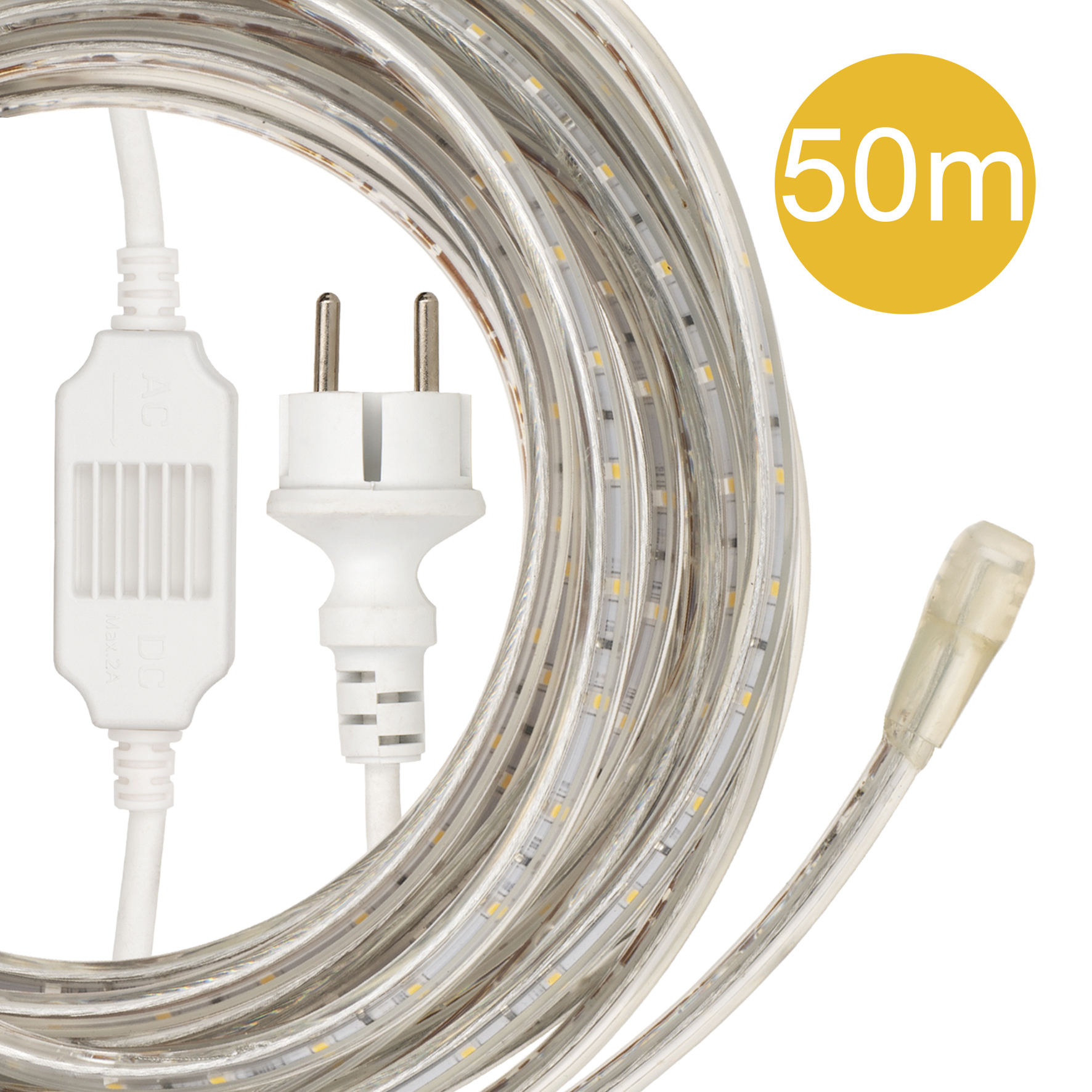 Lichtslang Led Bailey - ROBUST 50M / 5W / 380LM / 120° / IP65