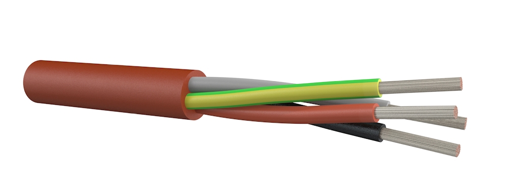 Elektriciteitskabel Siliconen - SIHF 2X1.0MM2