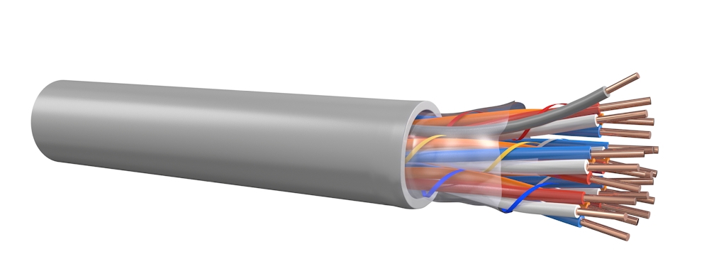 Telefoonsnoer Soepel - 1X4X0.5+0.5MM