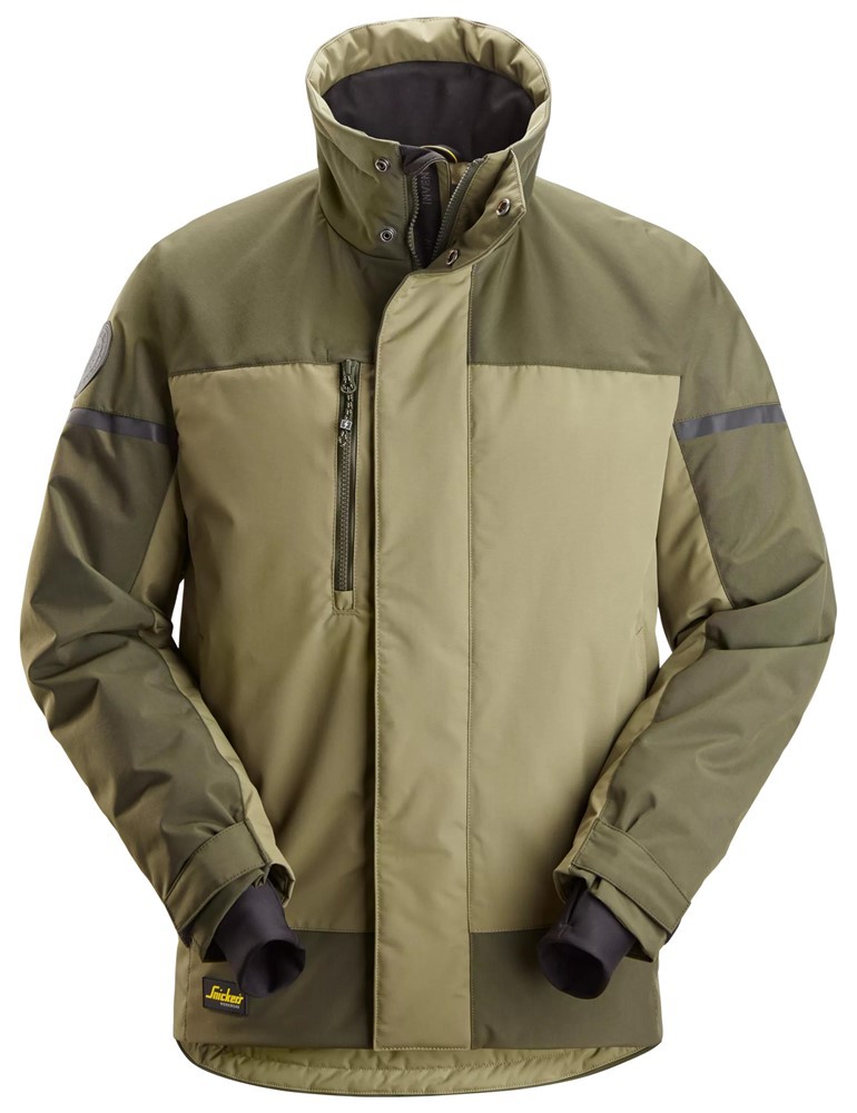 Jack Isolerend Allroundwork Snickers - 1106 KHAKI GROEN S