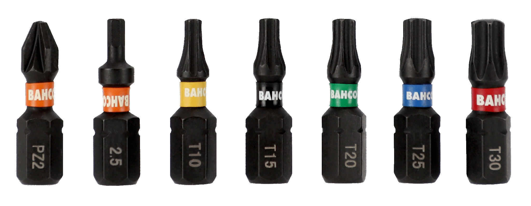 schroefbitset impact bahco-7