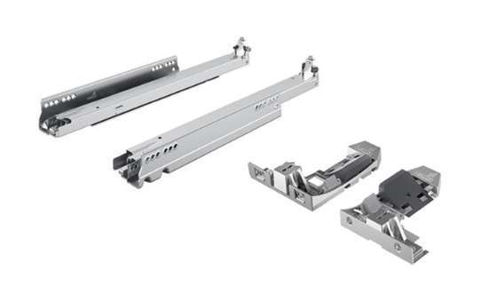 Ladegeleiderset Verzinkt Hettich - ACTRO 5D L 400MM SILENT SYSTEM