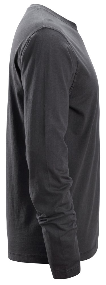 T-Shirt Lange Mouw Classic Snickers - 2496 STAALGRIJS L