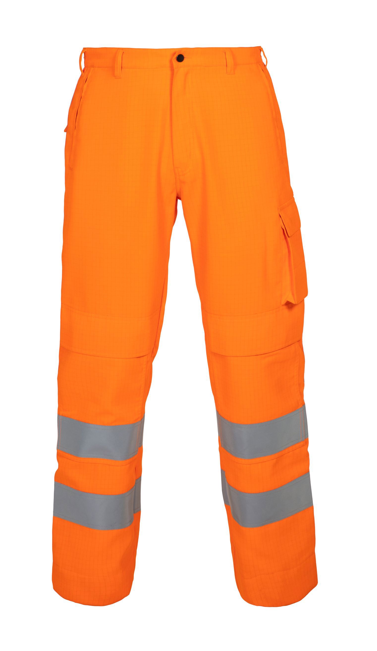 Werkbroek Multi Inherent Hydrowear - MAINZ ORANJE FLUOR 62 SHORT