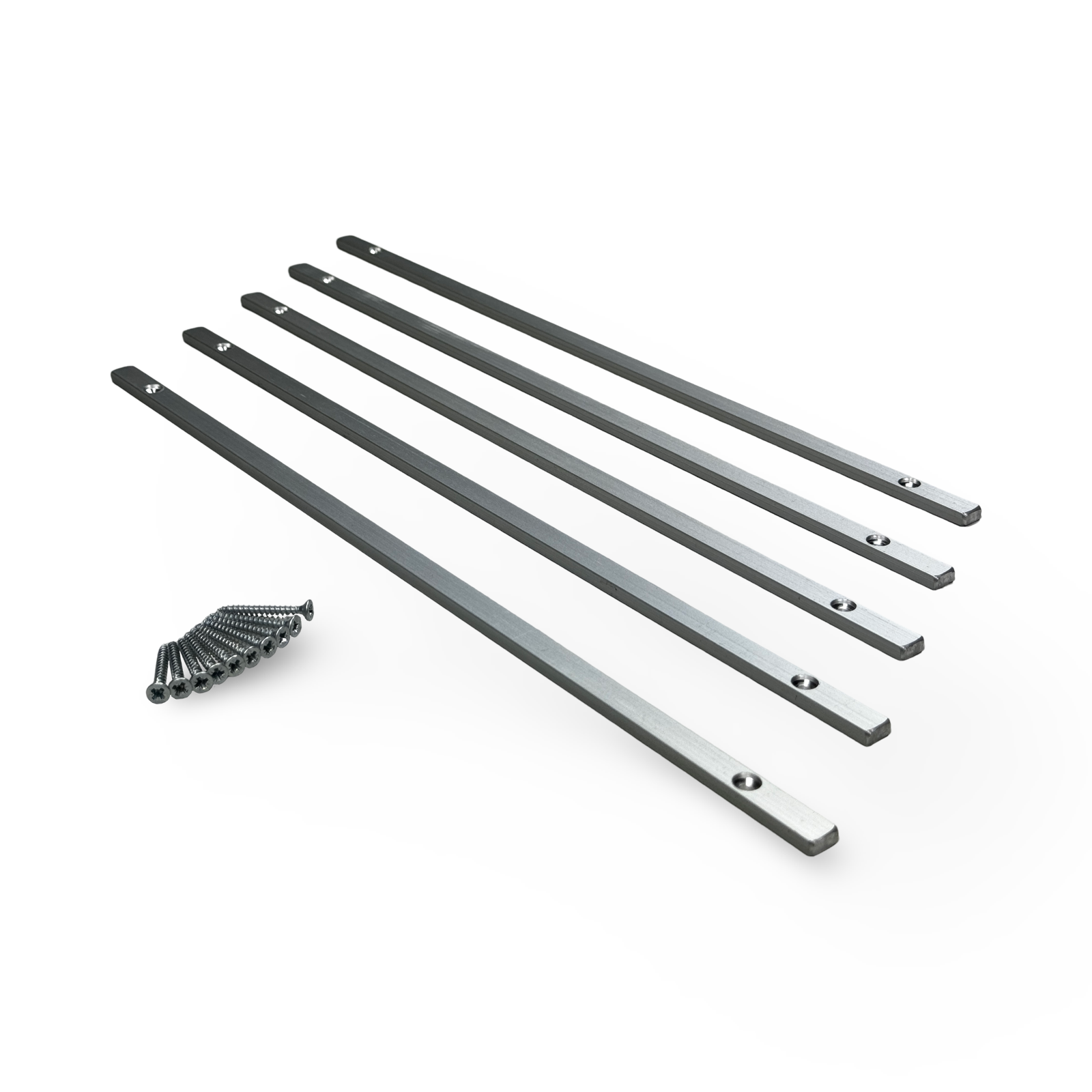 Kadervulling Aluminium Riens - 263X10X5MM SET à 5 STUKS