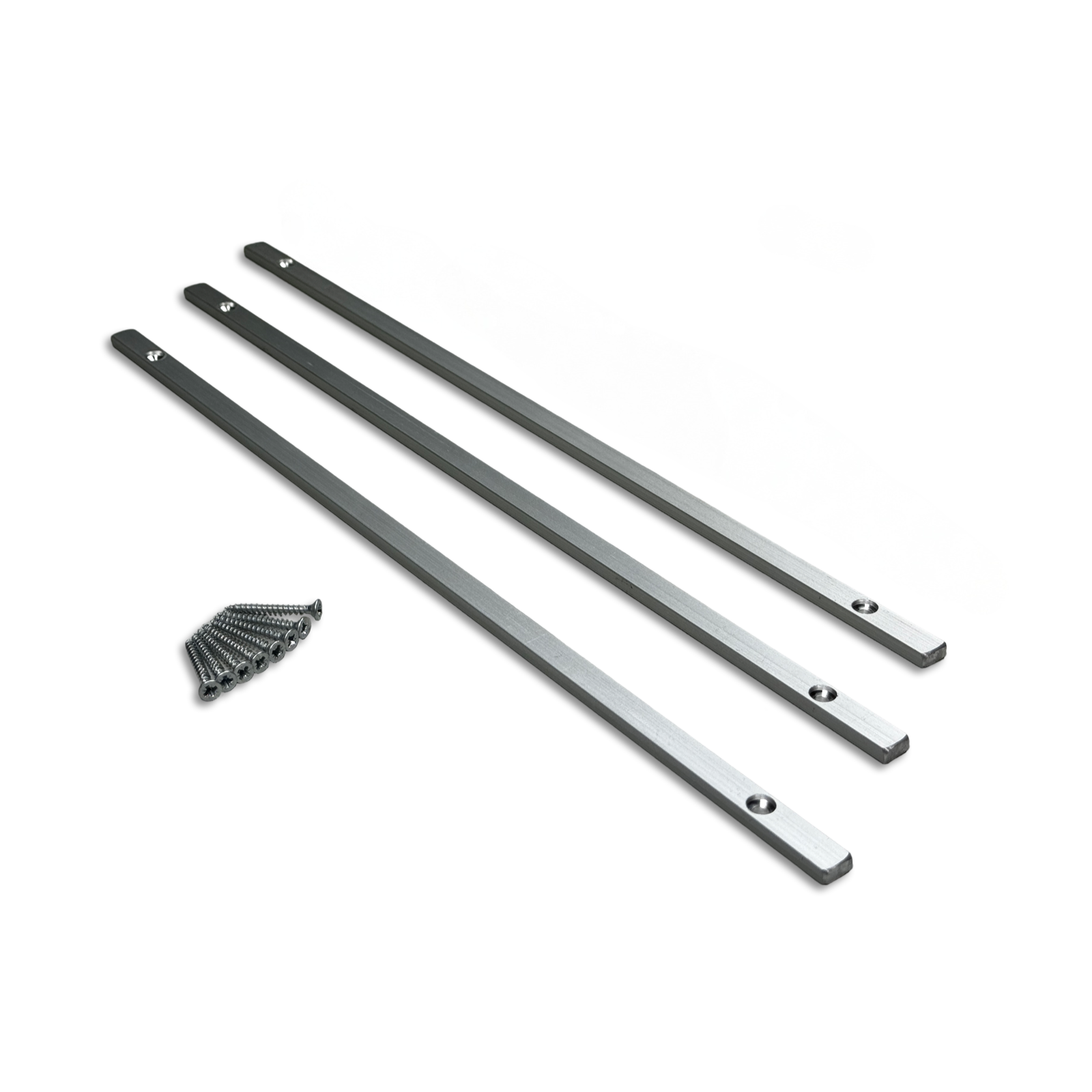 Kadervulling Aluminium Riens - 376X10X5MM SET à 3 STUKS