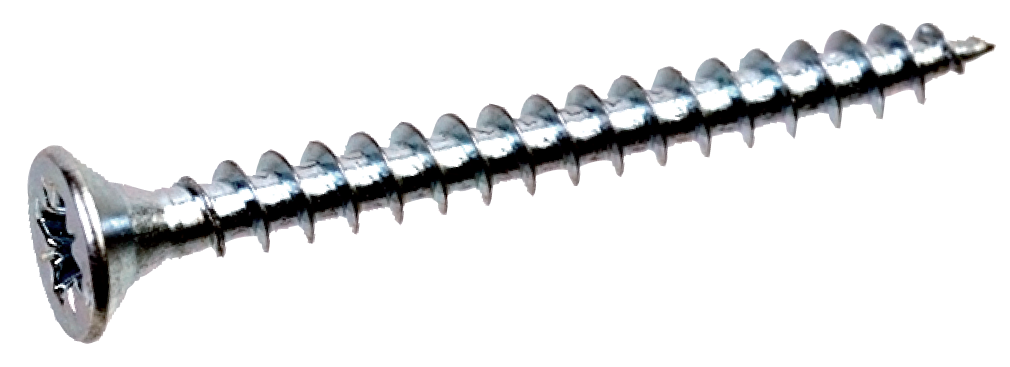 Spaanplaatschroef Verzinkt Basicpro - 4.5X 16MM PK PZ2