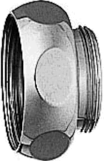 Verloopnippel Messing Chroom Neoperl - 3/4'' X 1/2''