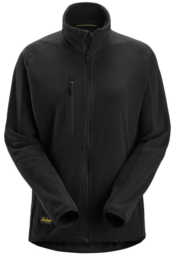 Fleece Jack Dames Snickers - 8427 ZWART XL