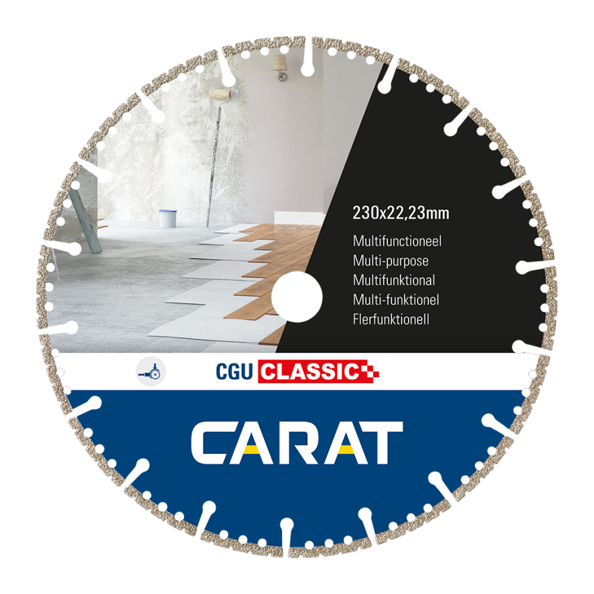 Diamantzaagblad Droog Carat Classic - CGU 230X22.23MM