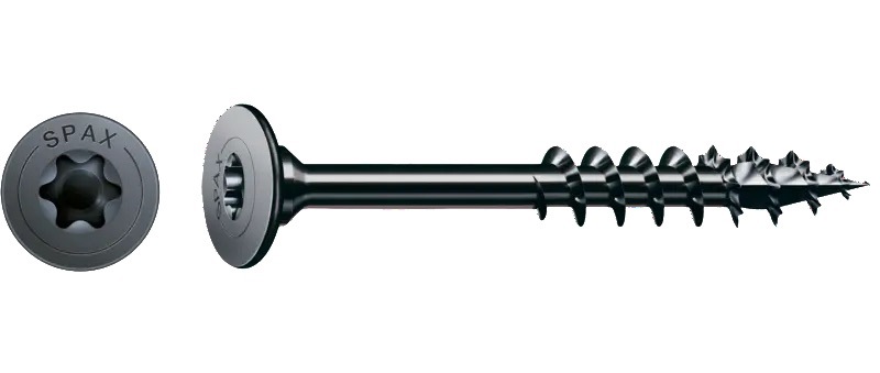 Corpusschroef Zwart Spax - 4.0X34MM TK T20 VOOR CORPUS 19MM