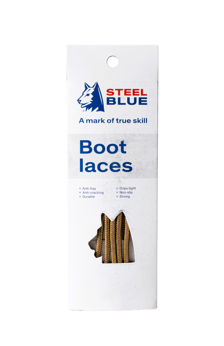 Veters Rond Steel Blue - 140CM WHEAT