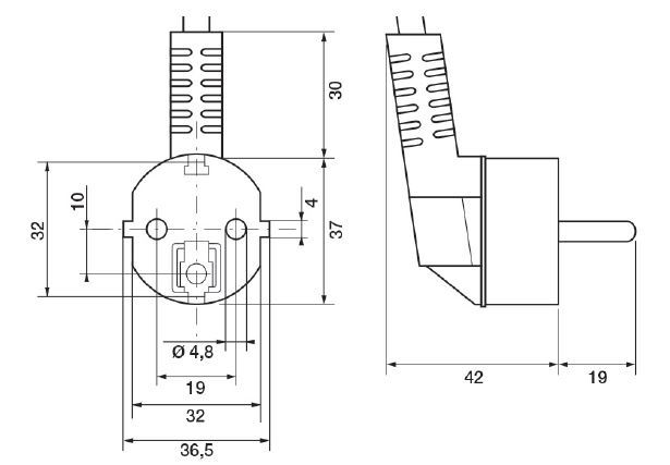 netsnoer haaks zwart-3