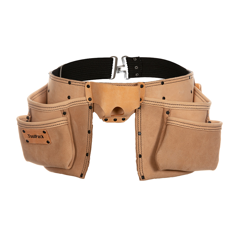 Gereedschapsgordel Nubuck Leer Toolpack - ELITE DUBBEL