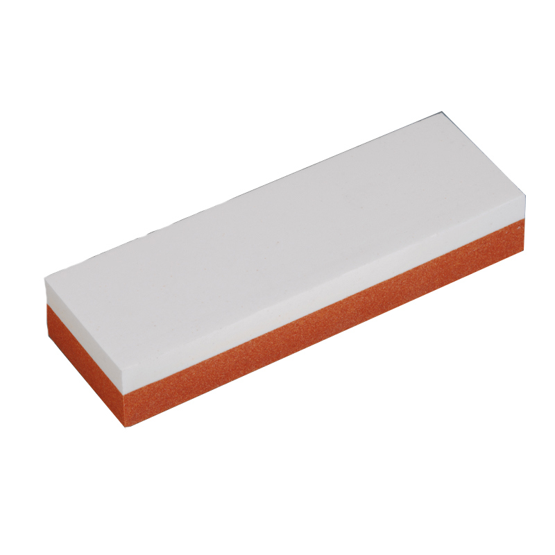 Wetsteen Combinatie Fijn/Grof Flexovit - 100x50x20MM K280/120 (FEPA/EU) WIT/ROZE