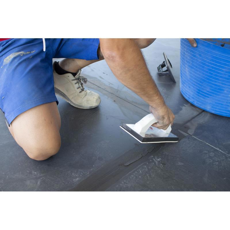 inwasspaan m.rubber anti-slijtlaag rubi-5