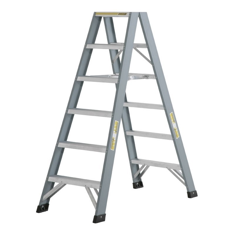 dubbele trap aluminium gecoat dirks