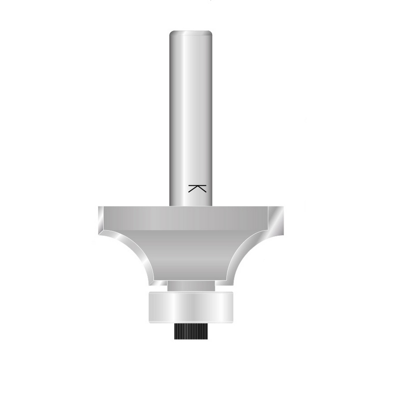 Afrondfrees Hardmetaal Titman - 46.0X21.0X53X12.7MM R=15.0MM