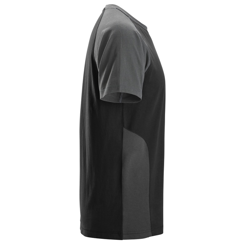 T-shirt classic tweekleurig snickers-4