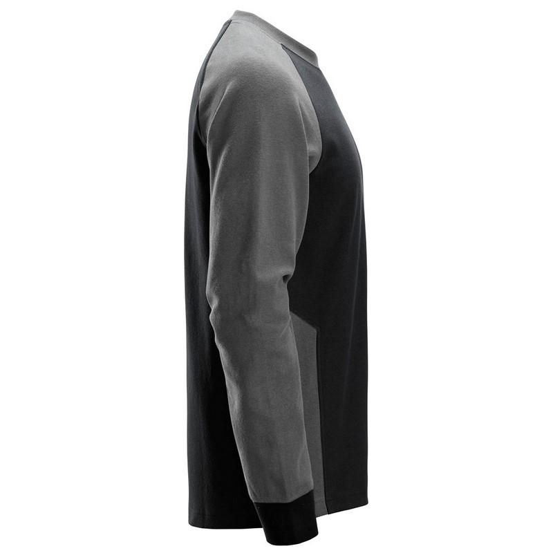 sweatshirt tweekleurig snickers-4