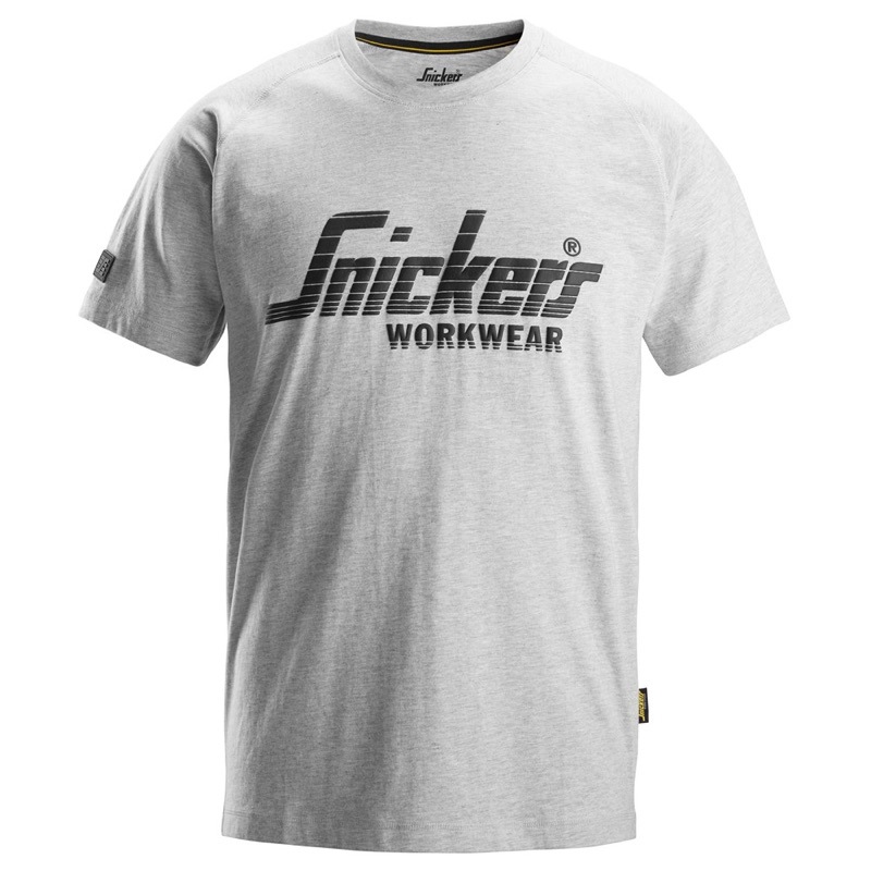T-Shirt Logo Snickers - 2590 GRIJS S