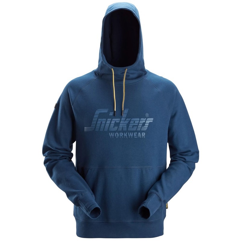 Sweatshirt Logo Hoodie Snickers - 2894 BLAUW XL