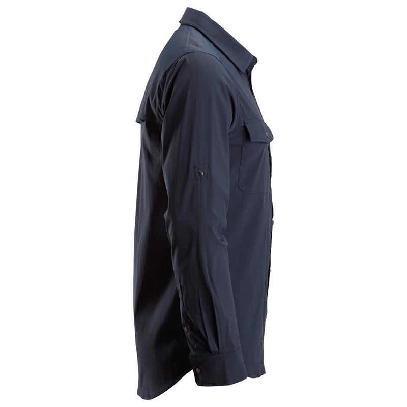 shirt lange mouwen litework snickers-4