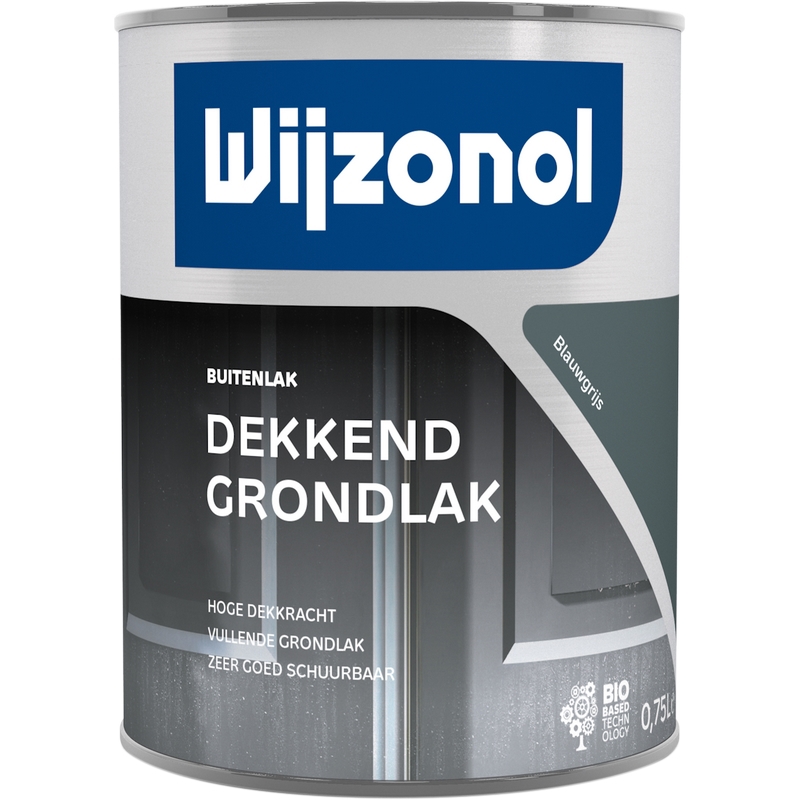 grondlak dekkend blauw/grijs wijzonol