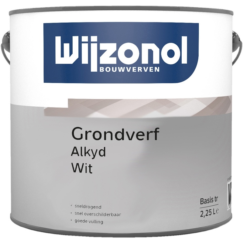 Grondverf Wit Wijzonol - 2500ML