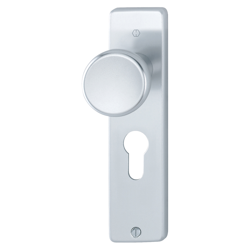 Knopschild Aluminium F1 Hoppe - 54/202KP PC55MM