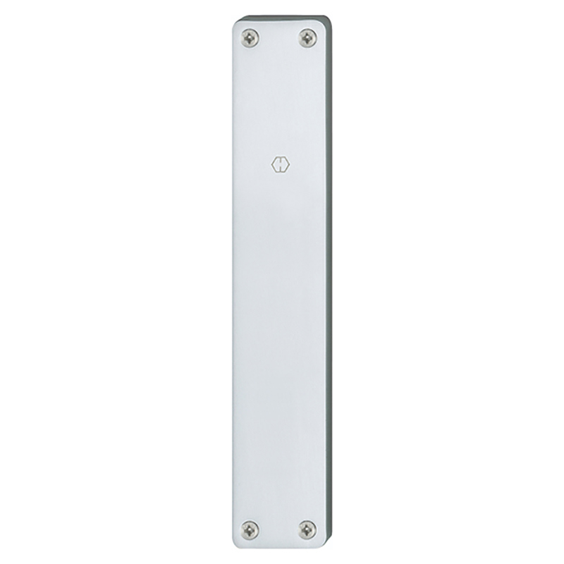 Langschild Aluminium F1 Hoppe - 202 GEHEEL BLIND