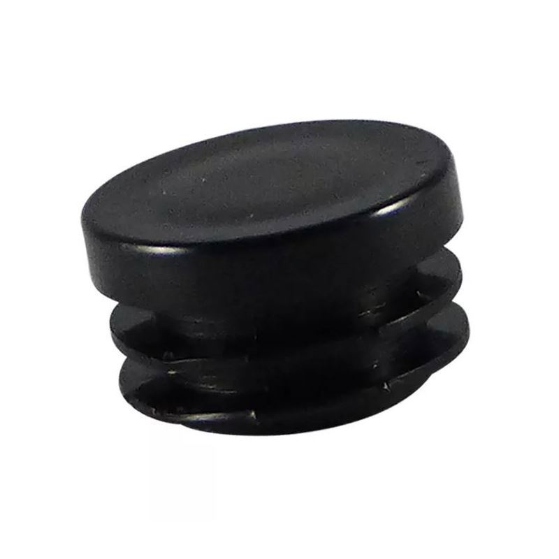 insteekdop kunststof zwart