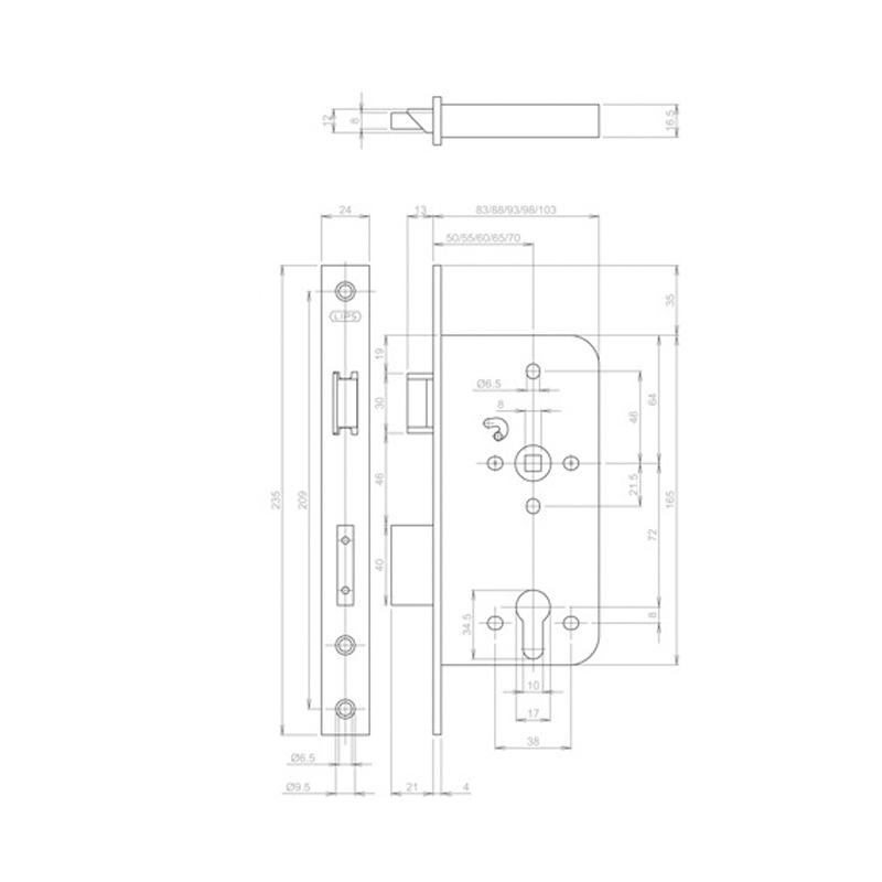 veiligheidsdeurslot insteek lips-4