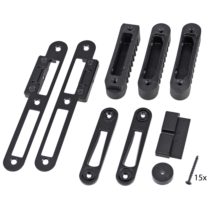 sluitgarnituur zwart hmb