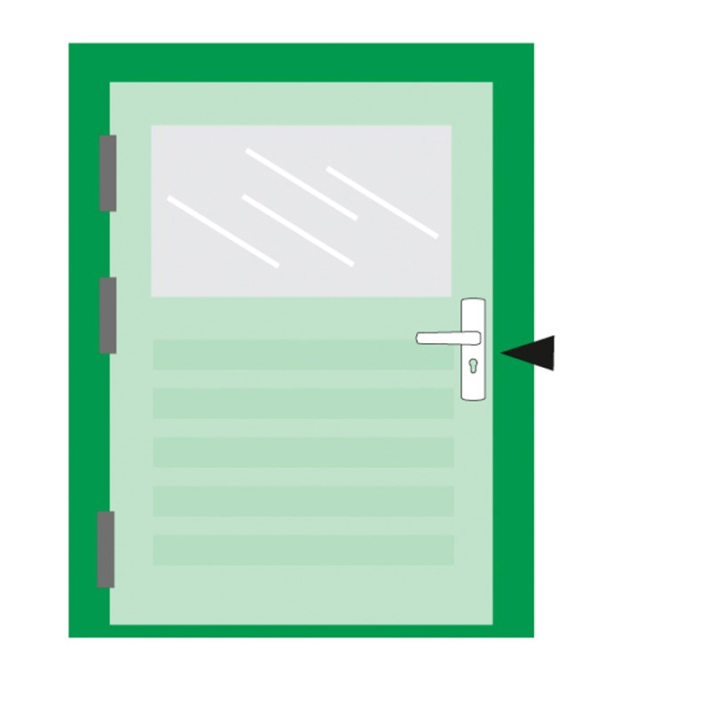 kortschild aluminium f1 axa-3